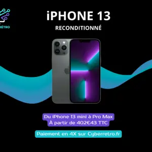 iPhone 13 Mini 128GO reconditionné GRADE A+